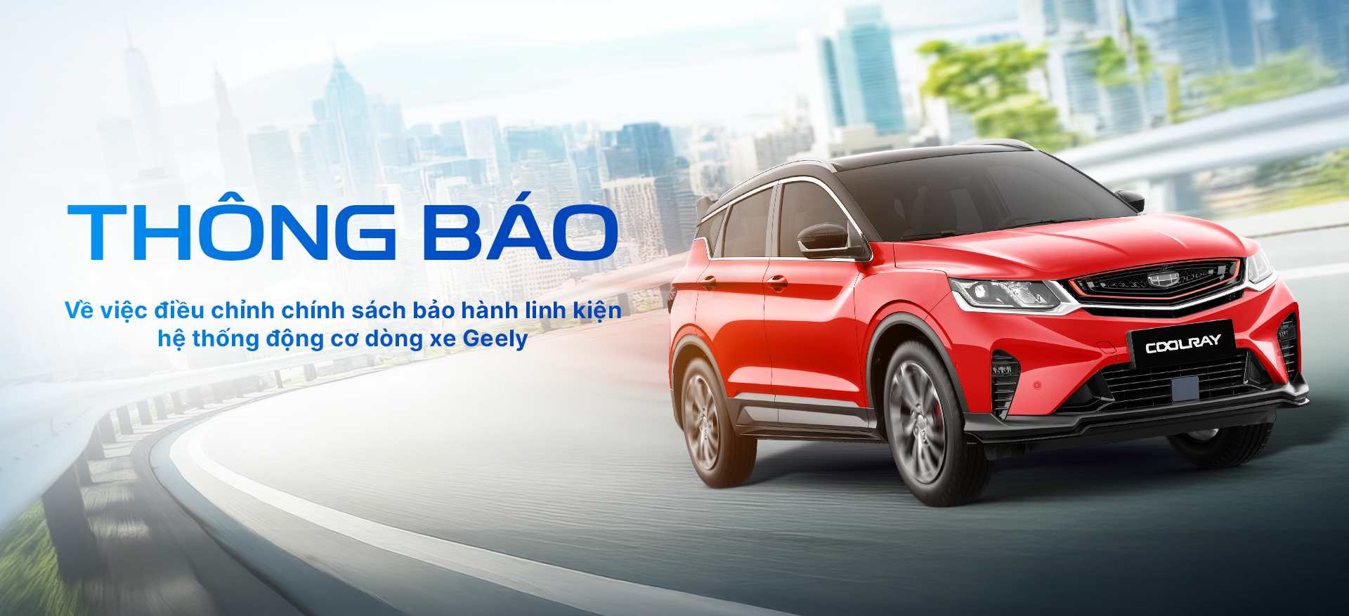 Chính sách bảo hành Geely Cà Mau