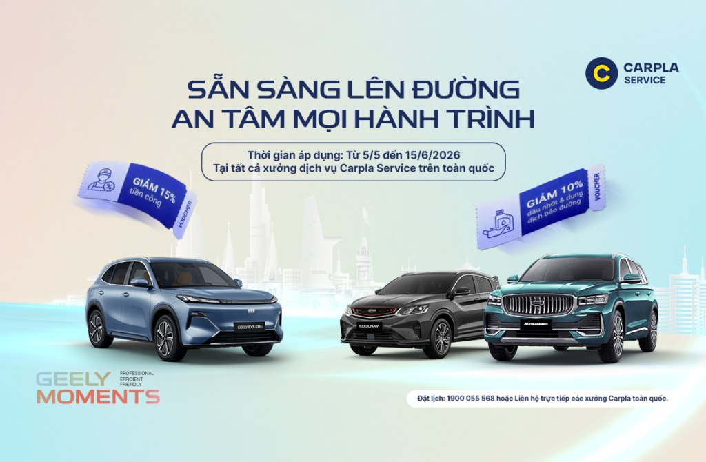 Bảo dưỡng xe Geely
